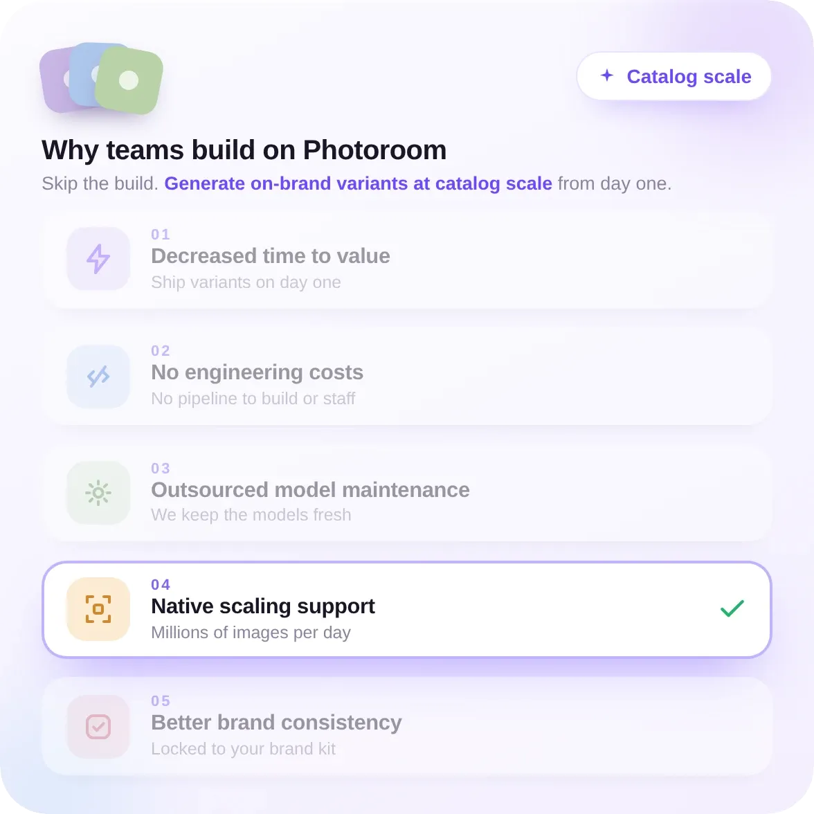 Native scaling support