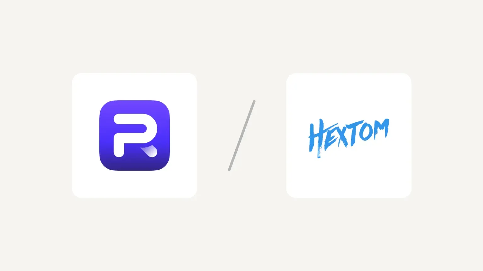 Photoroom vs Hextom visual showing comparison