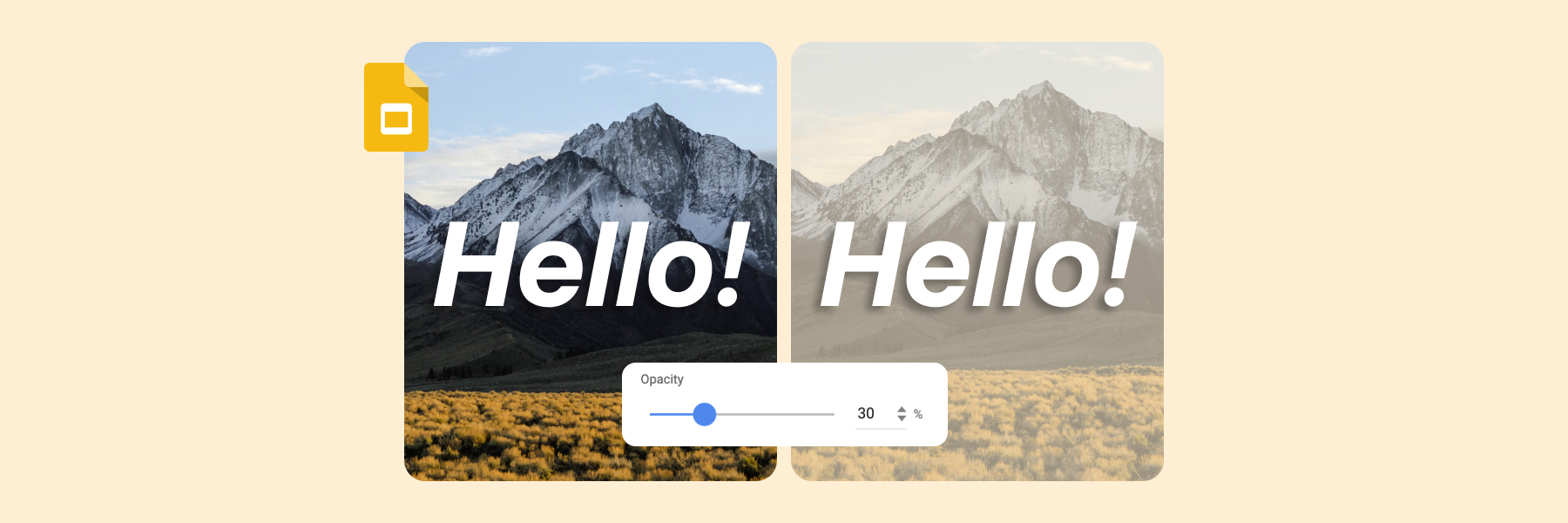 2 simple ways to make a background transparent in Google Slides