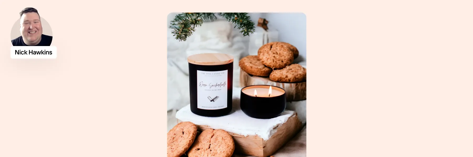 How The 1994 Candle Co. uses Photoroom to create social content and sell more