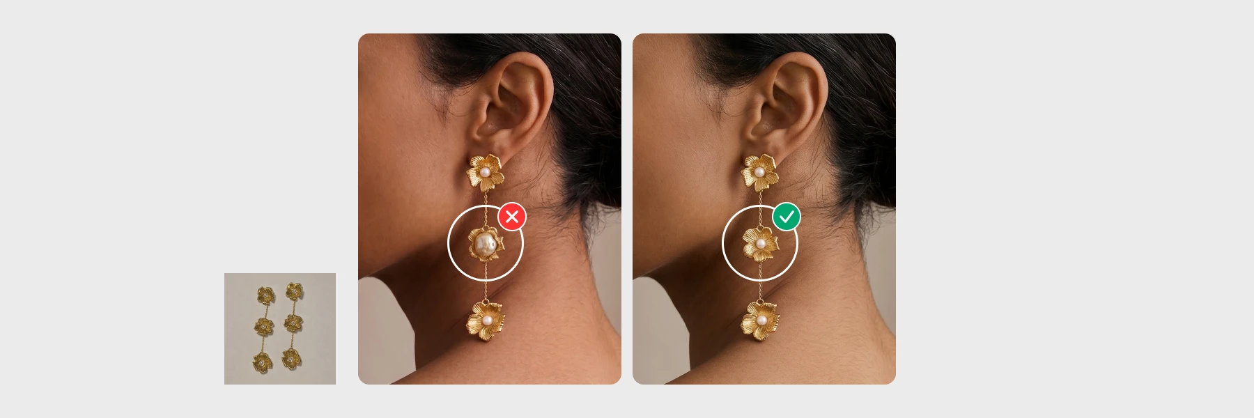 Closing the fidelity gap in AI product photography