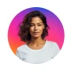 Round profile picture